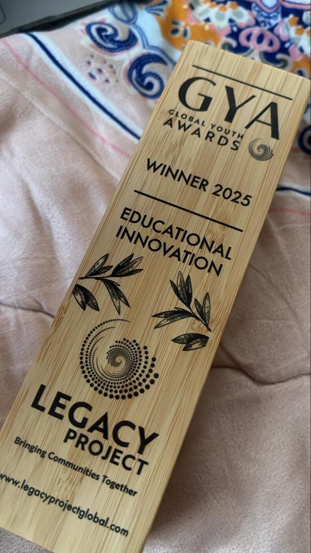 Global Youth Award 2025 — Educational Innovation