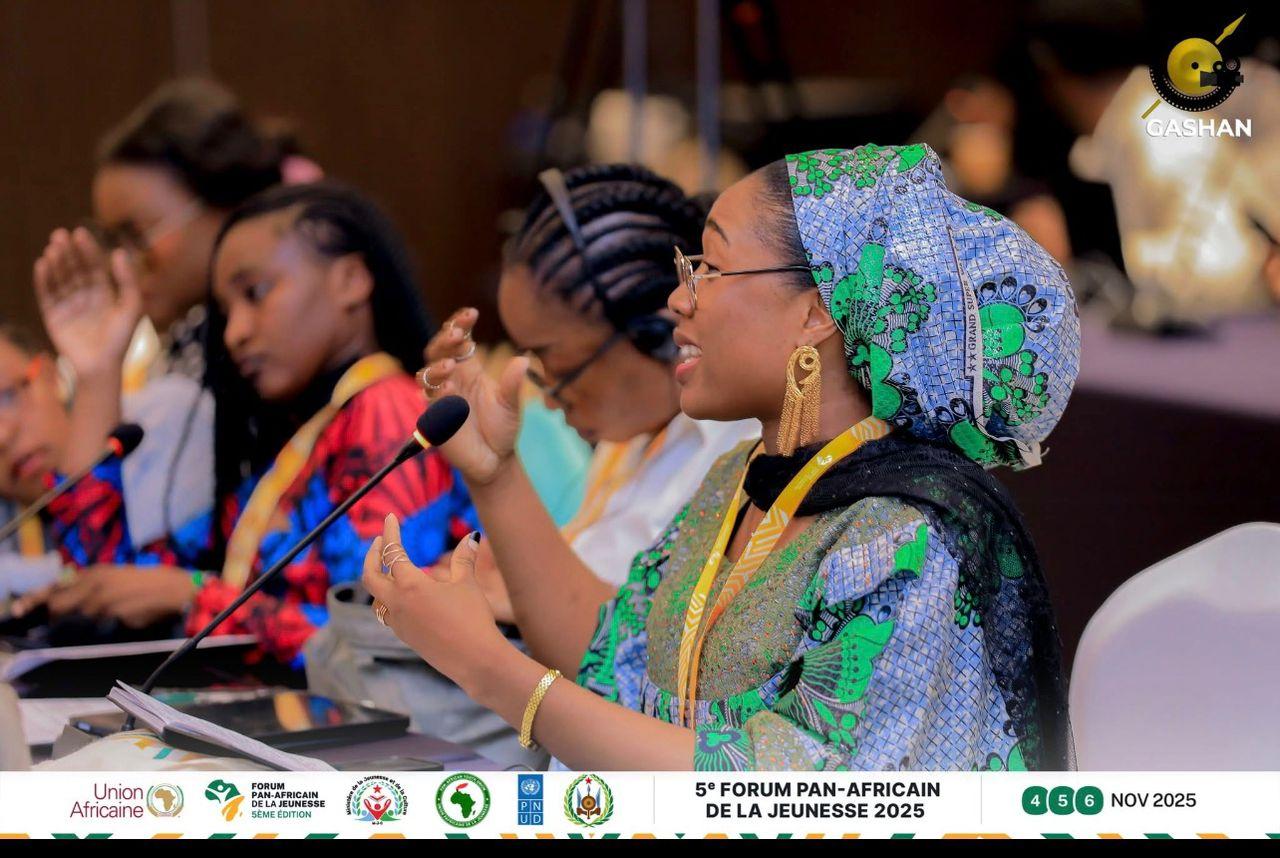 Speaking at Pan-African Youth Forum