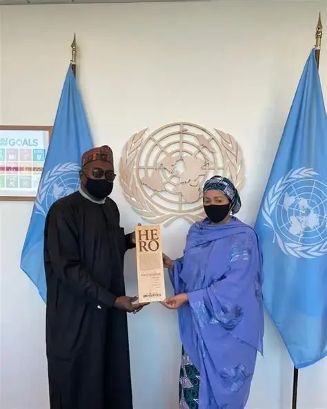 CNN Heroes Peace Builder award at the UN