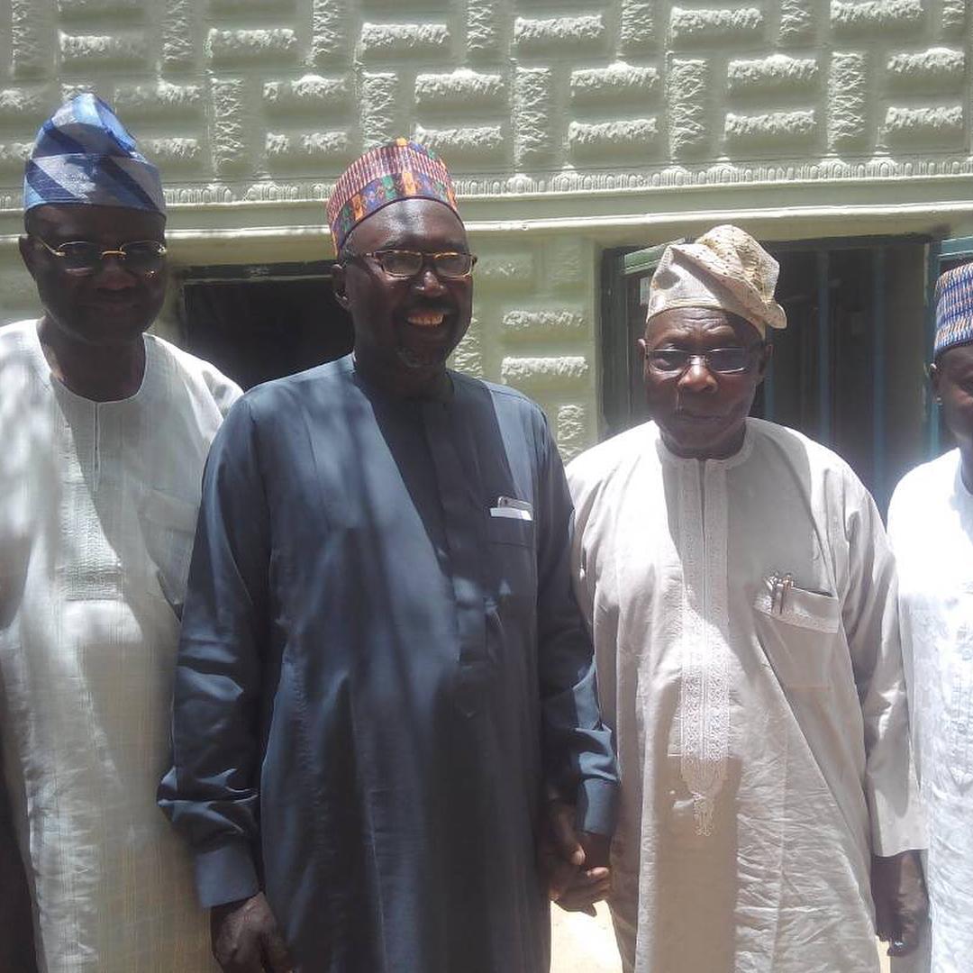 With community leaders, Maiduguri